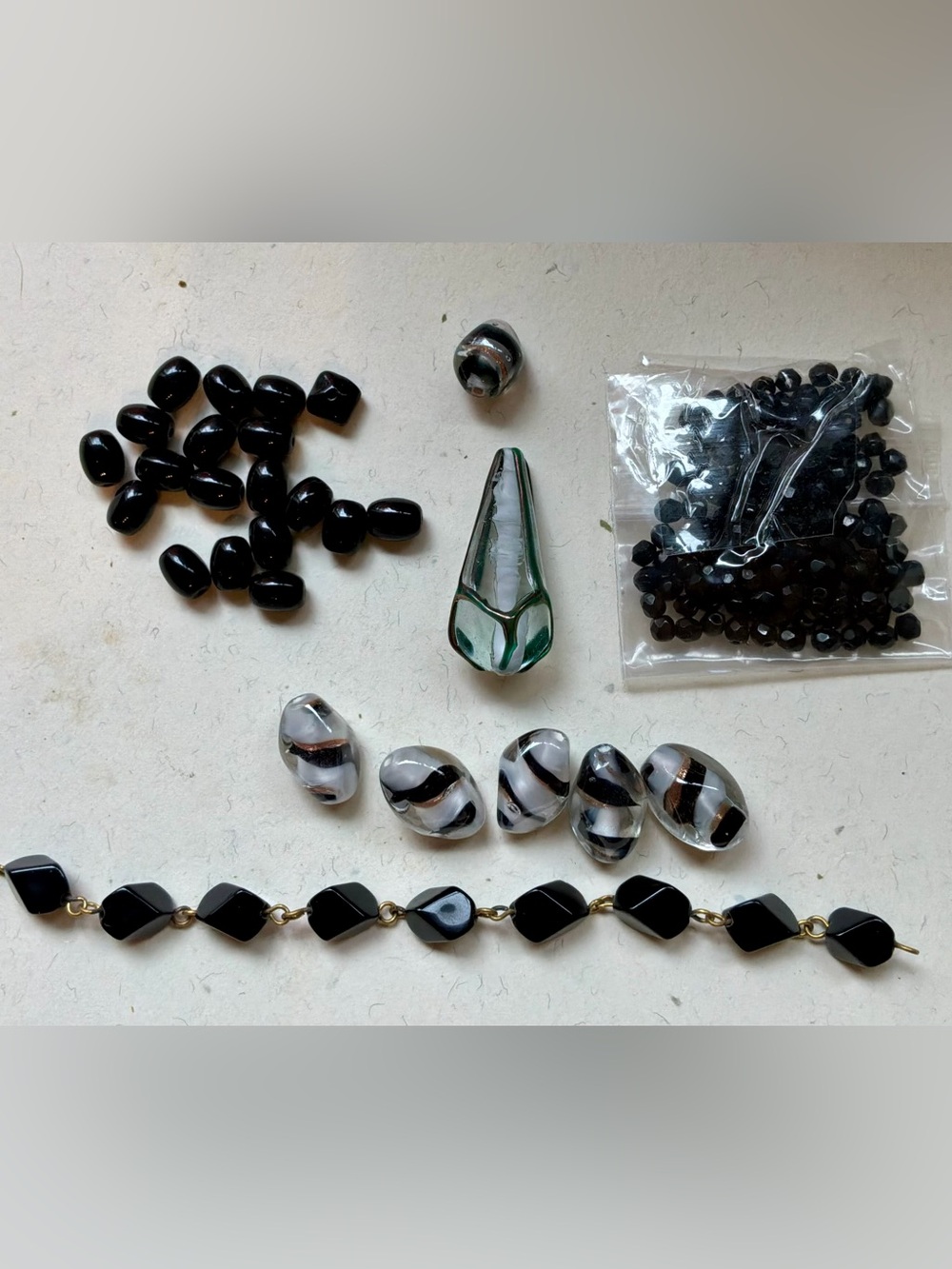 Artisan glass bead lot